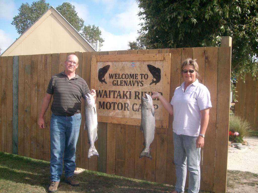 Glenavys Waitaki River Motor Camp מראה חיצוני תמונה